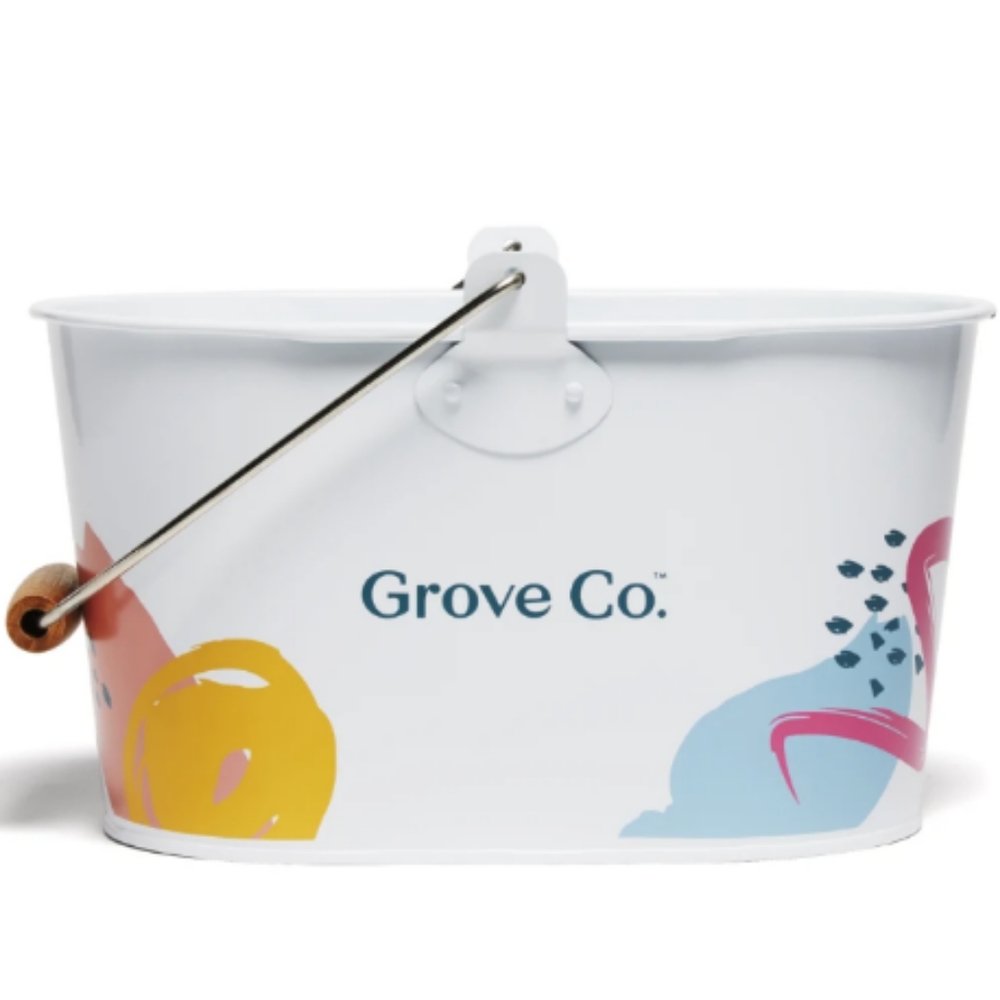 Hope in Bloom Bucket Cleaning Supplies Caddy Limited Edition Grove Collaborative